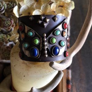 Metal cuff bracelet